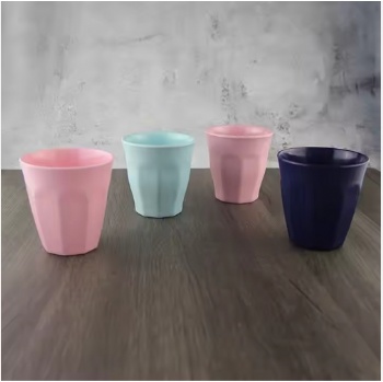 Factory High Quality Thick Reusable Plastic Mug Sublimation Melamine Cup With Handle