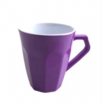 Reusable Plastic Holder Melamine Cup With Handle