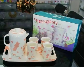 melamine water set